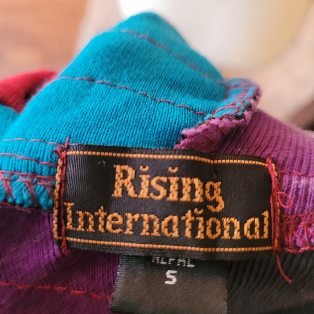 Rising International Multicolor Patchwork Utility… - image 4